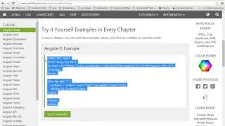 Web applications - using Angular to write interactive web applications
