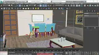 3ds MAX Vray Mobilya İçmekan Modelleme Render- Render öncesi kamera ışık vb ayarları (40.ders )