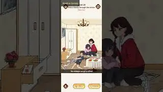 Brain Puzzle Tricky Quest Level 17 Stray Family. Walkthrough
