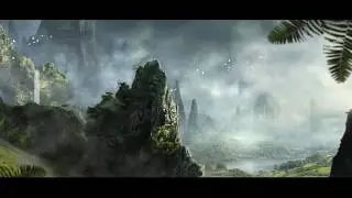 IREVIA Breakdown of landscape matte painting
