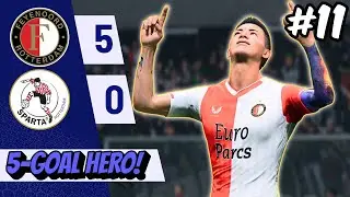 5-Goal Hero at Feyenoord - EAFC 24 Player Career Mode Ep. 11
