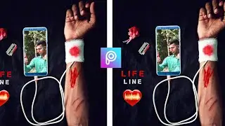 Sad Viral Photo Editing 😍 | Tiktok Trending Photo Editing | PicsArt Editing