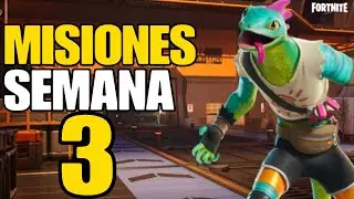 COMO COMPLETAR TODAS LAS MISIONES SEMANA 3 Y GANA UNA SKIN DE IRON SPIDER en FORTNITE TEMPORADA 4