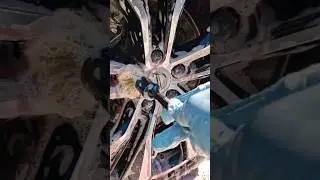 satisfying wheel cleaning #asmr #detailing
