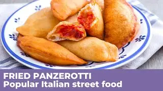 How to cook the GREATEST FRIED PANZEROTTI - Popular Italian street food