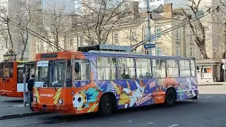 Поездка на троллейбусе №2 - весь маршрут | Одесса
