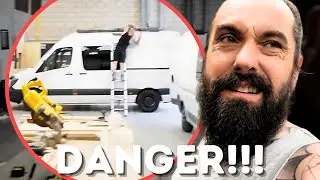 Moments before disaster!! (Danger or stupidty?)