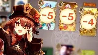 Burning everyone with Hu tao | Genshin Impact TCG
