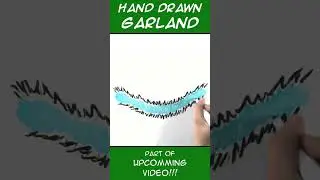 Hand Drawn Garland