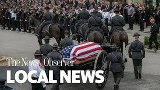 'He set the bar very high for all of us.' Friends remember slain Wake officer Ned Byrd