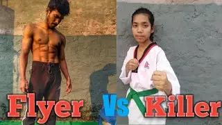 Martial art fight || Boy vs girl || action scene ||