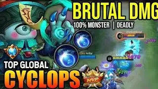 Cyclops MVP Best Build 2023 Unstoppable  - Build Top 1 Global Cyclops ~ Mobile Legends (MLBB)