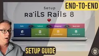 Set Up Rails 8 with (NEW Basic Auth) + Tailwind CSS & Common Gems
