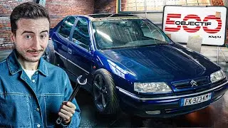 Projet 500 Épisode 2 : On a mis un V8 dans la Xantia ( ça avance bien )