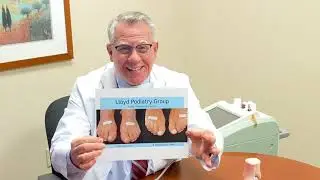 Dr. Lloyd discusses laser treatment for toenail fungus @LloydPodiatryGroup