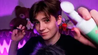 АСМР Путь к Расслаблению, МАССАЖ И ЧИСТКА ЛИЦА