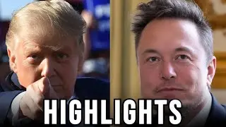 Elon Musk Interviews Donald Trump: ALL HIGHLIGHTS + Timestamps