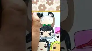 How to color Avril Lavigne as Funko Pop  #art #pablodraws #anime #shorts