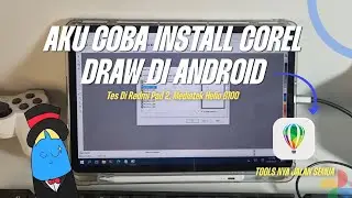 Corel Draw on Android??😁😱 Installing Windows Exe on Redmi Pad 2 Linux Tiny Computer