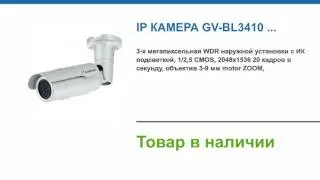 IP камера GV-BL3410  купить в магазине
