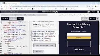 Learn Recursion by Building a Decimal to Binary Converter  Step 1   freeCodeCamp.org .