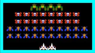 Galaga (Famicom, 1985) — 1P 51-Stage Session · Loop 2 Incomplete — Old Video 🛸🌀🎮
