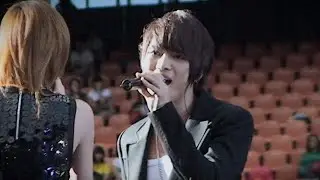 080815 sm콘서트 김재중&린아 - 사랑보다 깊은 상처 직캠