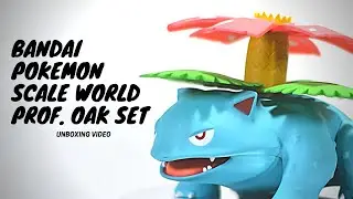 BANDAI POKEMON SCALE WORLD PROFESSOR OAK SET