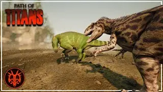 ALLOSAURUS GROWTH & BABY BATTLE ROYALE! | Path of Titans