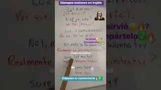 DIalogos Matones en Ingles 