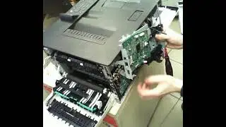 Canon I-sensys LPB 653CDw,LBP 663. Дефект печати. Замена узла закрепления. Замена печки.