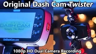 The Original Dash Cam Twister - Dual Camera HD Recording - 4SK909