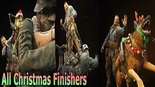 All Christmas Finishers | Reindog Rampage, Hanging The Lights & Elfsecution - CoD Vanguard
