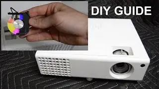 DLP Projector Color Wheel Removal/Replacement Guide ~ Acer H6510BD ~ Improve 3D Printing Speeds