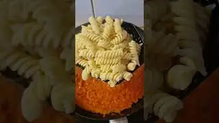 Паста Фусилли в томатно- сырном соусе/Быстрый и вкусный ужин #вкуснаяеда #shorts