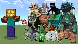 ZOMBIN vs Mutant Creatures - Zombin (Rexy's expansion) vs Mutant mobs