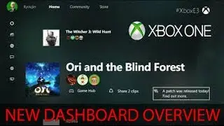 xbox one new Dashboard / preview program invite