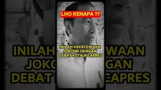 JOKOWI DIBUAT KECEWA DEBAT CAPRES KETIGA 