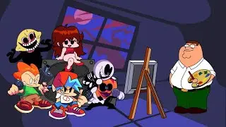 Friday Night Funkin' Lemon x Pico x Gf x Bf x Skid and Pump (Peter'I Painted My Truth) FNF ANIMATION