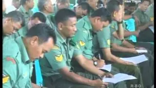 200 Prajurit TNI Ikut Tes Urine