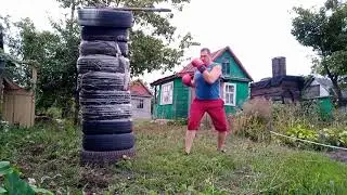 тренируюсь на своей даче на выносливость Богородицк