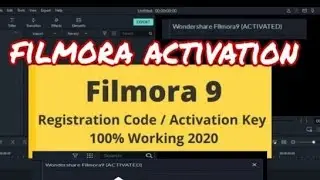 filmora 9 activation  || activate filmora9 ||  filmora 9 activation key file