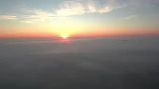Сквозь густой туман, навстречу солнцу☀️🌥️