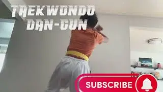 TAEKWONDO 🥋 Yellow Belt pattern l Dan-Gun I Shorts 🩳
