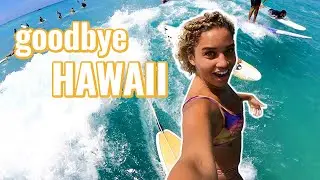 SURFING WITH STITCHES !! Hawaii vacation with the homies...surfing, cliff jumping & finding bigfoot?