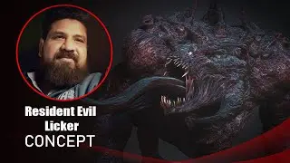 Resident Evil licker Concept | Dheep Studio | Muhammad Zahid Raza Khan | Zbrush-Time-Laps