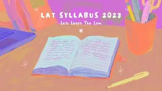 LAT Syllabus 2023||Syllabus and Pattern of LAT 2023