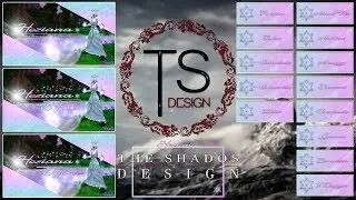 Speedart Heziana twitch panels - TS Design