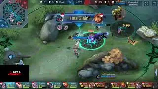 best build pharsa game play | mobile legends