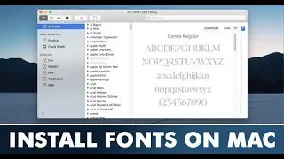 How to Install Fonts on Mac (Simple Method)